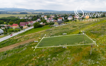 PREDANÉ! Pozemok určený na IBV - Lemešany - 1197 m2