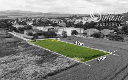 PREDANÉ! Pozemok určený na IBV - Lemešany - 845 m2