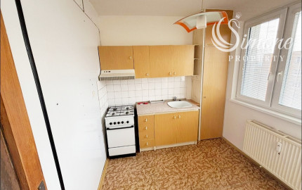 PREDANÉ! NA PREDAJ 1 izbový BYT s loggiou, KE - Sídlisko Ťahanovce