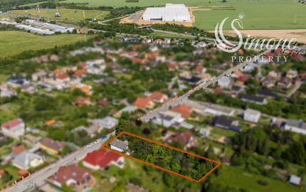 PREDANÉ! Stavebný pozemok s RD, 1786 m2, Pereš - Košice