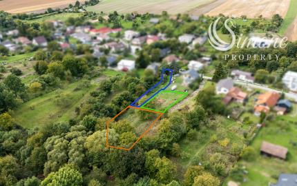 NA PREDAJ - 2 pozemky - Záhrady v obci Žírovce (1407 m² a 1886 m²)