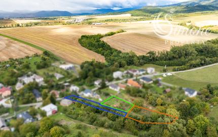 NA PREDAJ - 2 pozemky - Záhrady v obci Žírovce (1407 m² a 1886 m²)