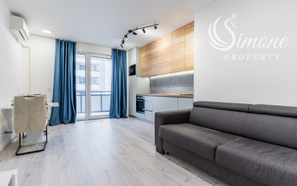 1 izb. BYT s balkónom a garáž. park. miestom - 4. poschodie - novostavba Albelli