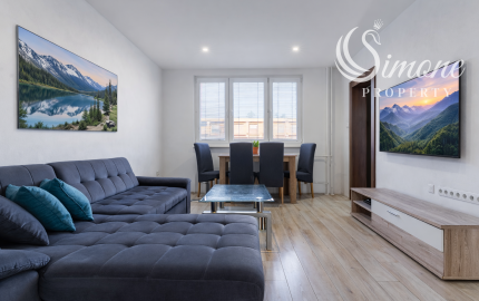 NA PREDAJ: Priestranný 3-izbový byt s loggiou v TOP lokalite, KE – Sever