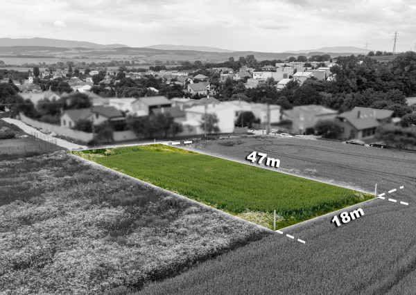 PREDANÉ! Pozemok určený na IBV - Lemešany - 845 m2