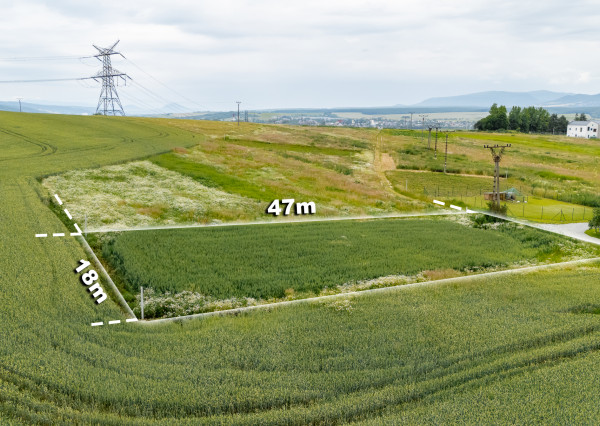 PREDANÉ! Pozemok určený na IBV - Lemešany - 845 m2