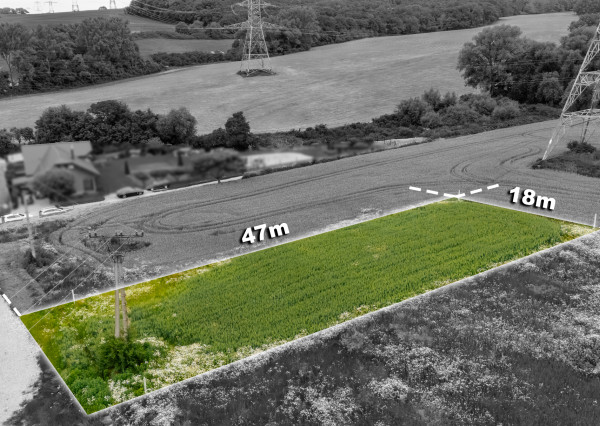 PREDANÉ! Pozemok určený na IBV - Lemešany - 845 m2
