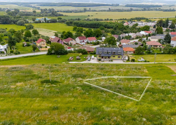 Pozemok určený na IBV - Lemešany - 635 m2