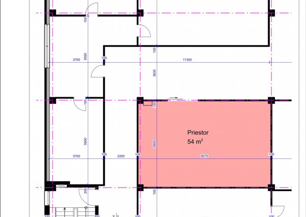 Obchodný priestor - 54 m2 - NA PRENÁJOM, Košice OC IDEA