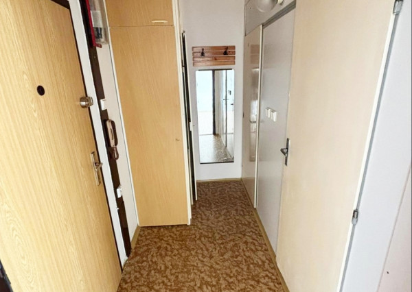 PREDANÉ! NA PREDAJ 1 izbový BYT s loggiou, KE - Sídlisko Ťahanovce