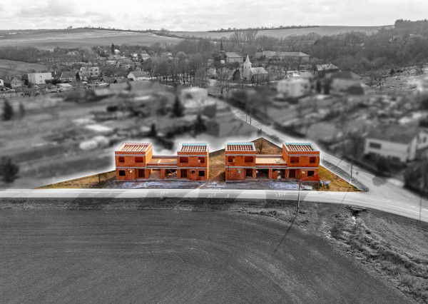 Novostavby v obci Perín - Chym, časť Vyšný Lánec