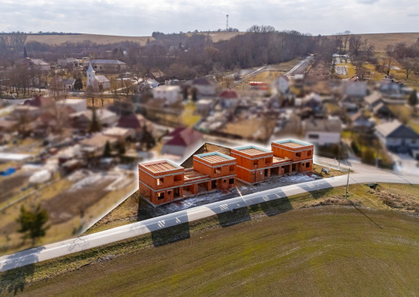 Novostavby v obci Perín - Chym, časť Vyšný Lánec