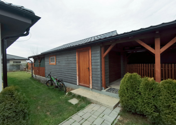 REZERVOVANÉ! Zariadený BUNGALOV v obci Geča