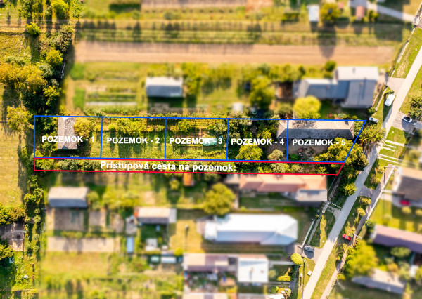 Pozemok v Zemplínskom Hradišti