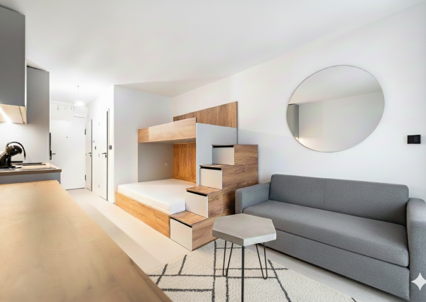 Kompletne zariadený BYT s loggiou – KOSMALT, Košice - Západ