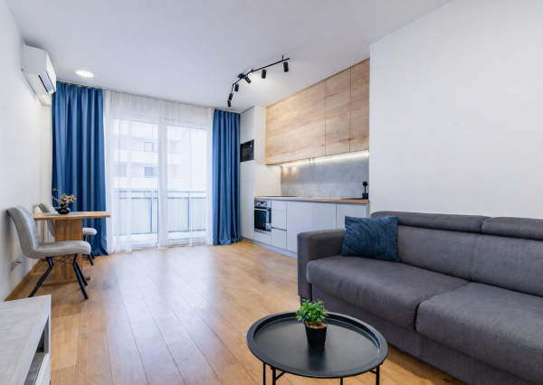 1 izb. BYT s balkónom a garáž. park. miestom - 5. poschodie - novostavba Albelli