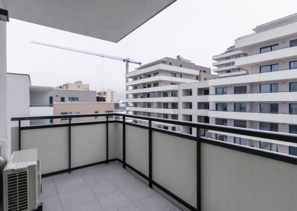 1 izb. BYT s balkónom a garáž. park. miestom - 5. poschodie - novostavba Albelli