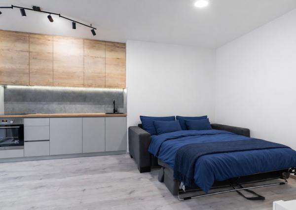 1 izb. BYT s balkónom a garáž. park. miestom - 4. poschodie - novostavba Albelli