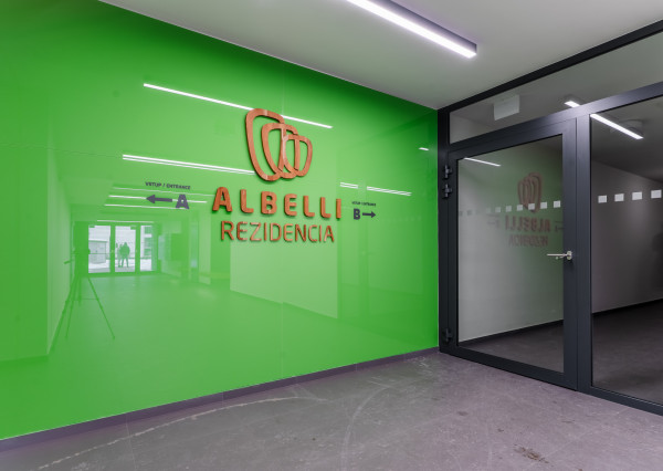 1 izb. BYT s balkónom a garáž. park. miestom - 4. poschodie - novostavba Albelli