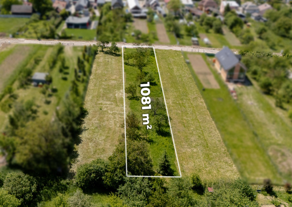 Stavebný pozemok 1081 m² v obci Rozhanovce (KE – okolie)