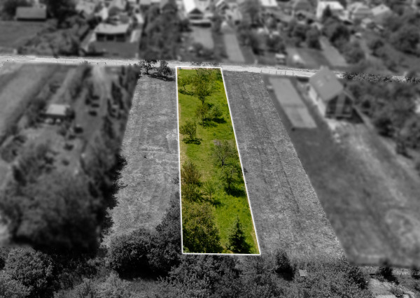 Stavebný pozemok 1081 m² v obci Rozhanovce (KE – okolie)