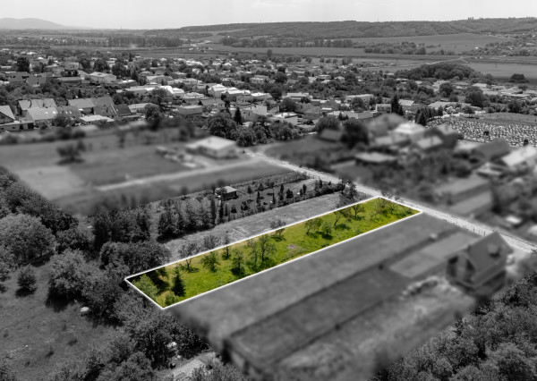 Stavebný pozemok 1081 m² v obci Rozhanovce (KE – okolie)