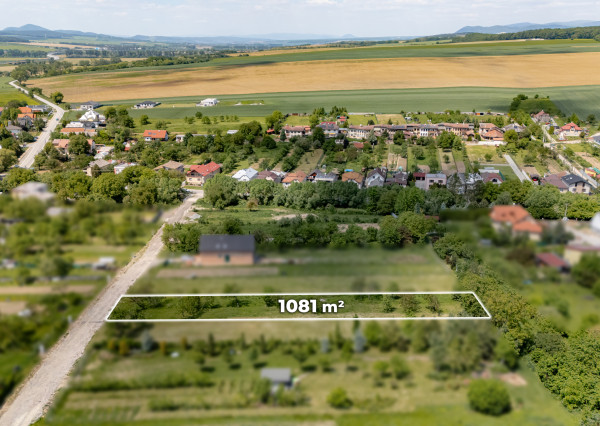 Stavebný pozemok 1081 m² v obci Rozhanovce (KE – okolie)