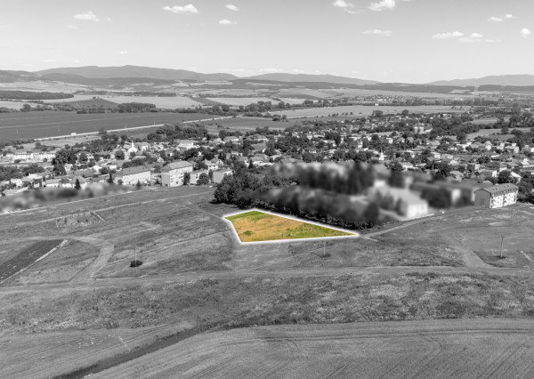 NA PREDAJ Pozemok určený pre IBV v obci Lemešany (1 677 m²)