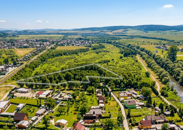 INVESTIČNÝ POZEMOK NA IBV NA PREDAJ – SABINOV (8 679 m²)
