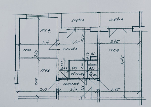 NA PREDAJ - 3 izb. byt (66m2) s 2x loggiou, BIELOCERKEVSKÁ ul.,KE - Furča