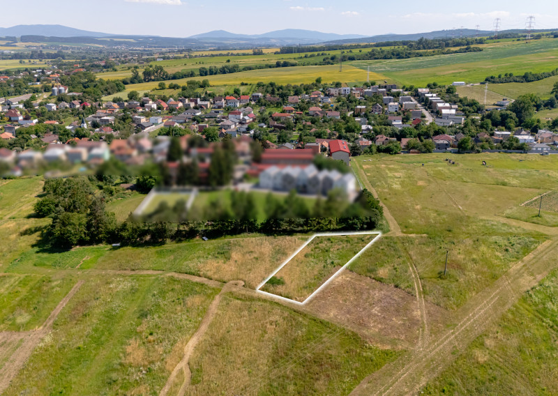 NA PREDAJ Pozemok určený pre IBV v obci Lemešany (838 m²)