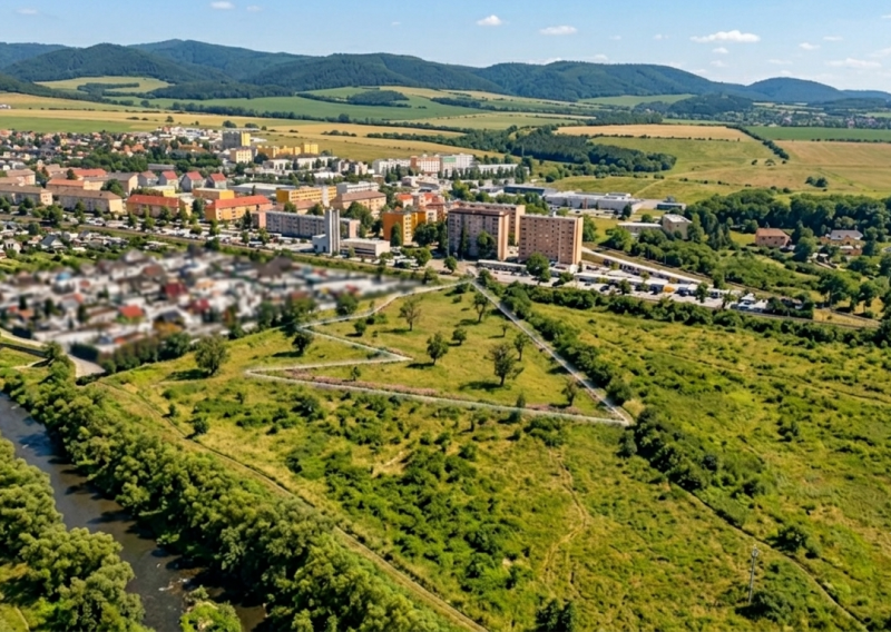 INVESTIČNÝ POZEMOK NA IBV NA PREDAJ – SABINOV (8 679 m²)