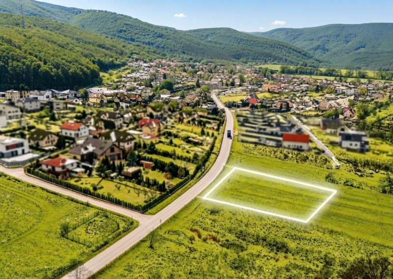 INVESTIČNÁ PRÍLEŽITOSŤ: Pozemok pre občiansku vybavenosť - 1033 m² – v obci Sokoľ