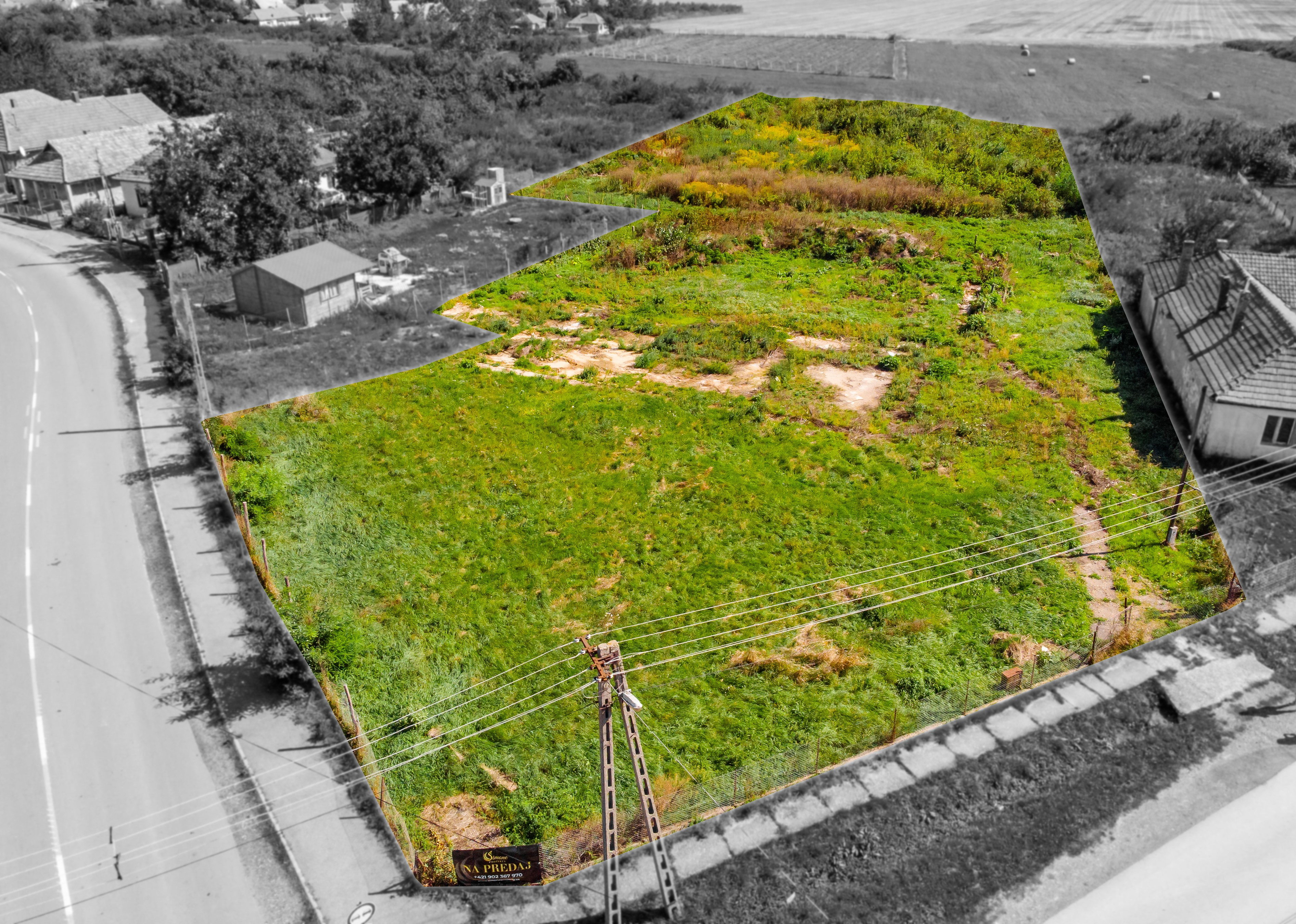 Stavebný pozemok v obci Novajidrány v Maďarsku