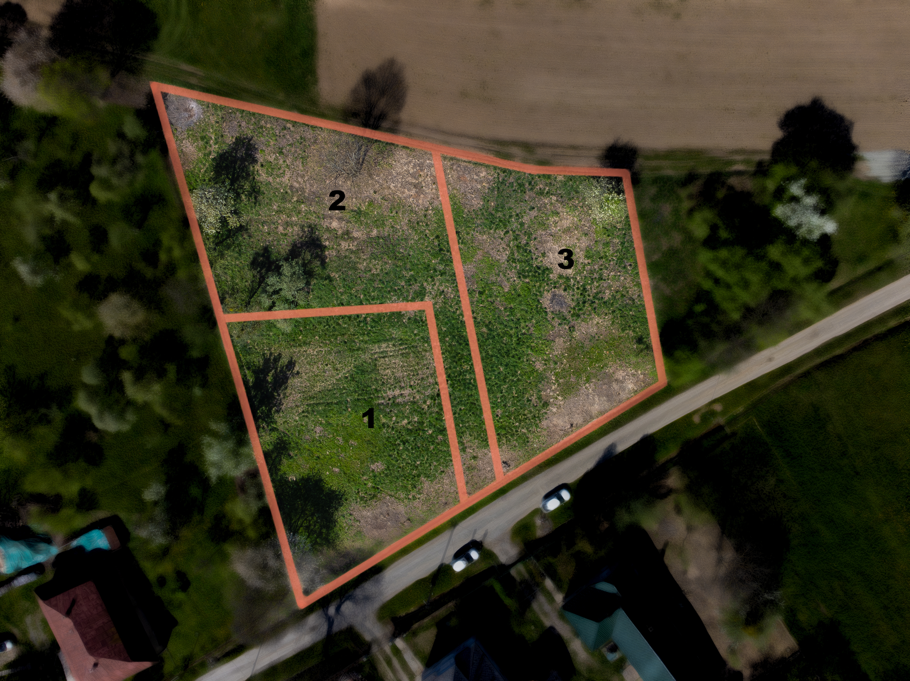 Stavebné pozemky v obci Vtáčkovce