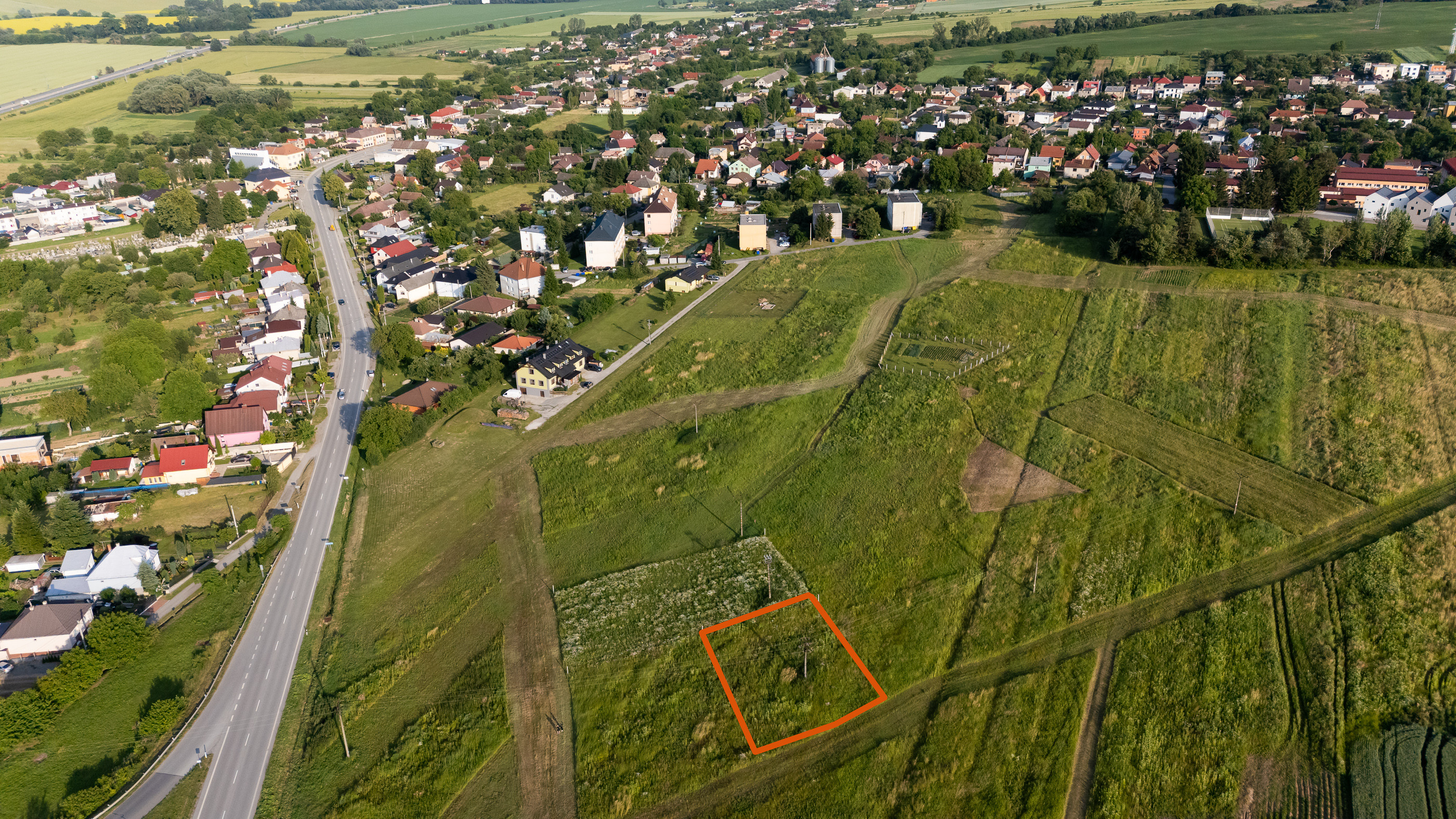 Pozemok určený na IBV v obci Lemešany - 717 m2