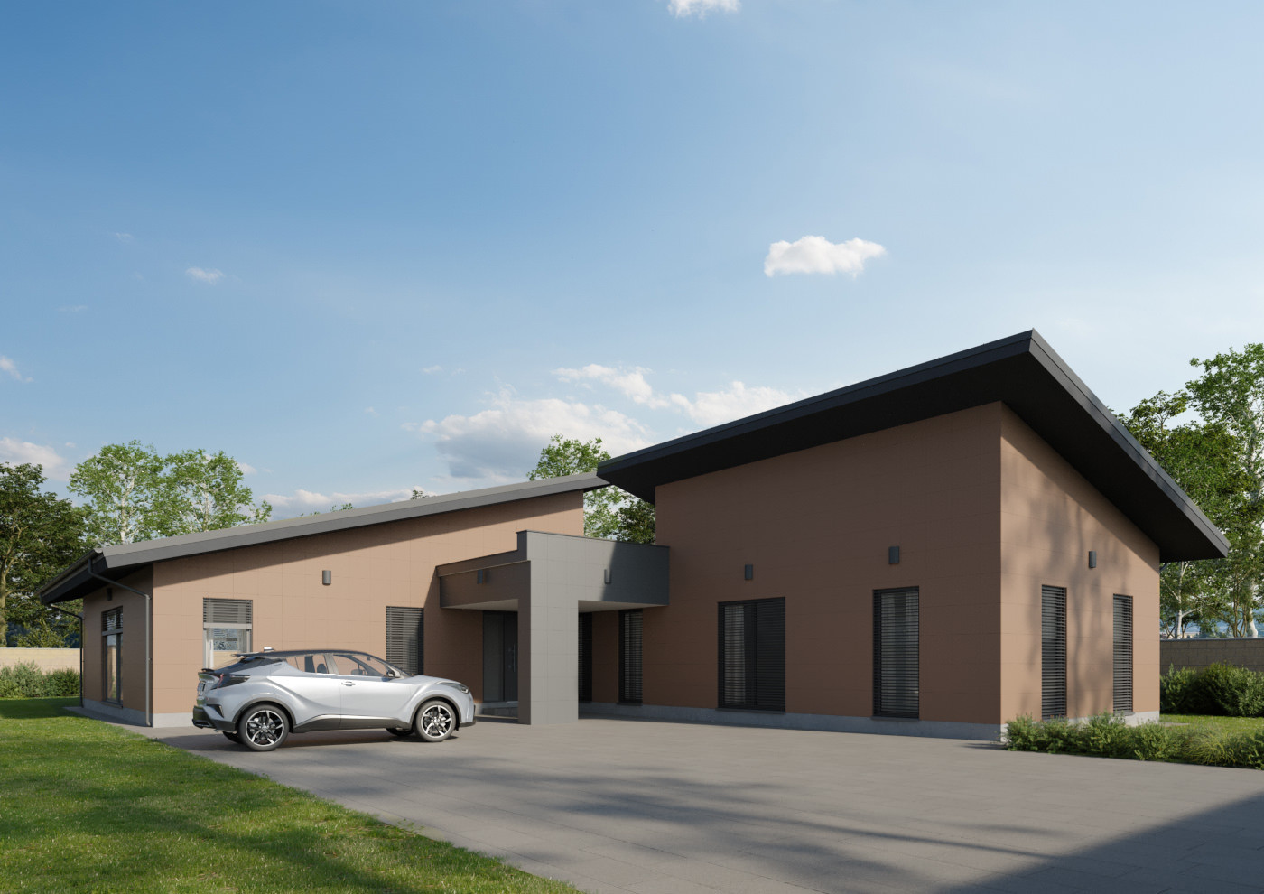 Moderná novostavba Rodinného domu v obci Hidasnémeti