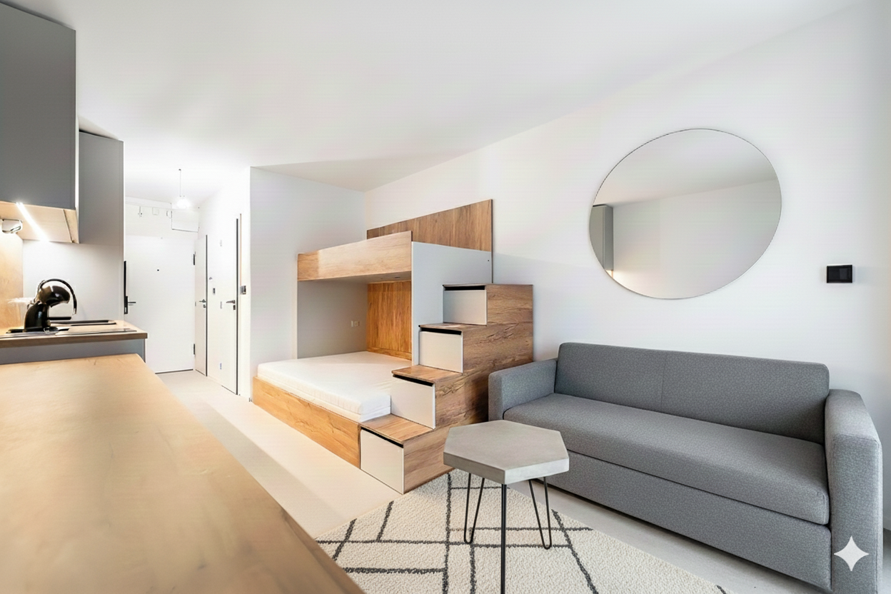 Kompletne zariadený BYT s loggiou – KOSMALT, Košice - Západ